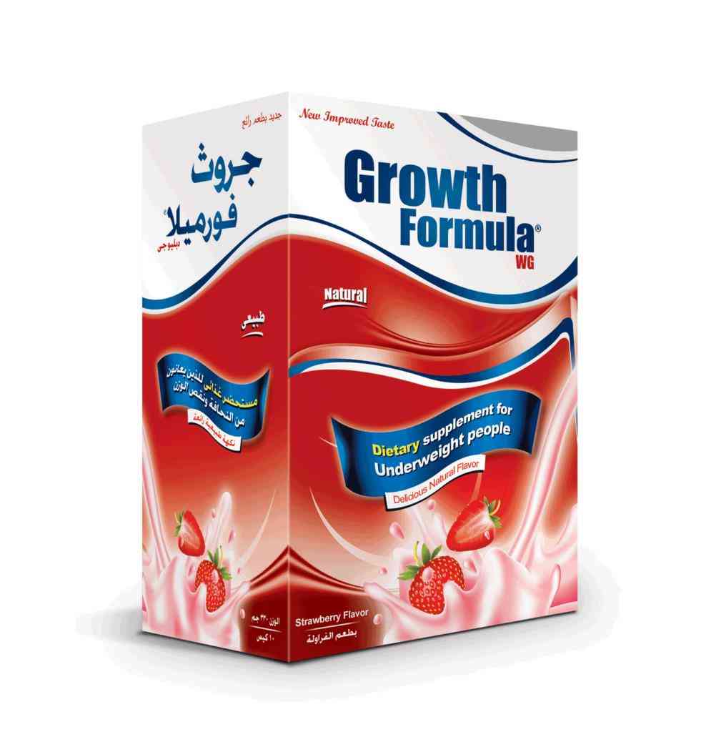 جروث فورميولا دبليو جي 400 جم باودر بالفانيليا