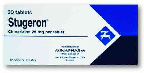 ستوجيرون 25مجم 30 قرص