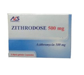 زيثرودوز 500 مجم 5 كبسولات