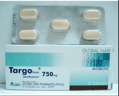 تارجوفلوكساسين 750مجم 5 قرص