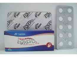 ايجيبرو 5 مجم 30 قرص