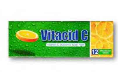 فيتاسيد سي 1جم 12 قرص فوار