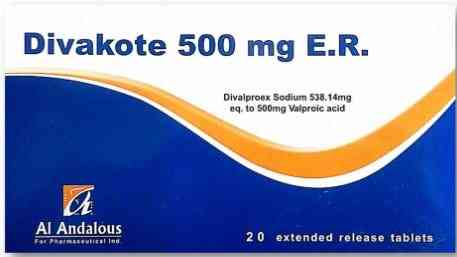 ديفاكوت 500 مجم ممتد المفعول 20 قرص