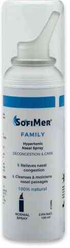 سوفيمير 2.6% فاميلي هايبرتونيك بخاخ للانف 100 مل