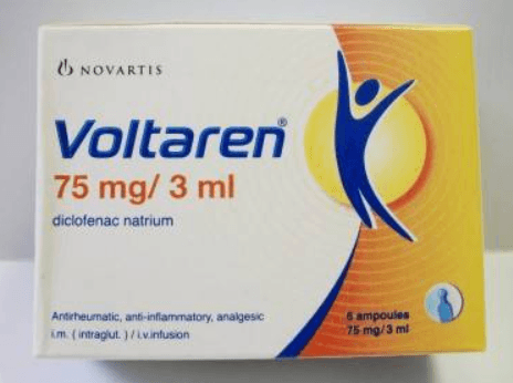 فولتارين 75مجم/3مل 6 أمبولات حقن