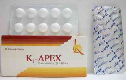 ك1 ابيكس 10مجم 30 قرص مضغ