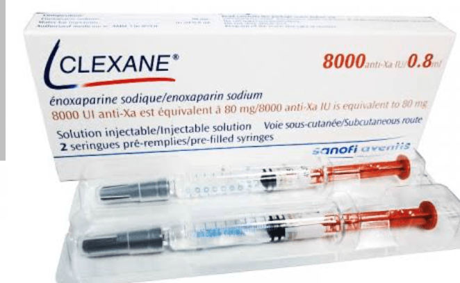 كليكسان 80 مجم / 0.8 مل 2 سرنجة معباة