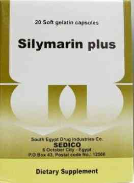 سيليمارين بلس 140مجم 20 كبسولة
