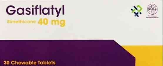 جاسيفلاتيل 30 قرص مضغ