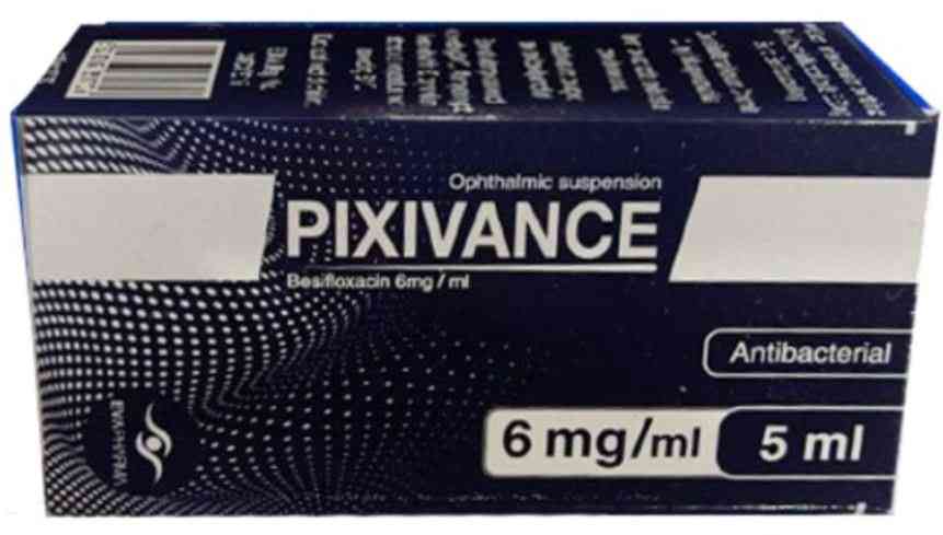 بيكسيفانس 6مجم/مل قطرة عين معلق 5 مل
