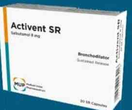 اكتيفنت 8مجم اس ار 20 كبسولة
