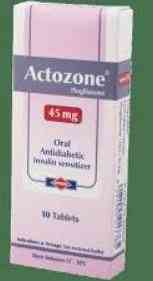 اكتوزون 45مجم 10 اقراص