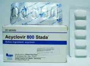 اسيكلوفير 800مجم 35 قرص ستادا
