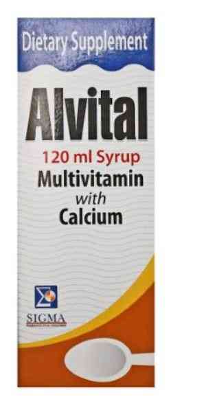 الفيتال شراب 120مل