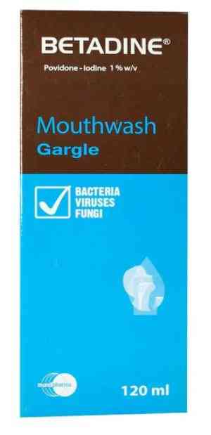 بيتادين غرغرة للفم 120 مل