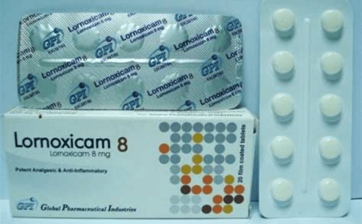 لورنوكسيكام 8مجم 20 قرص