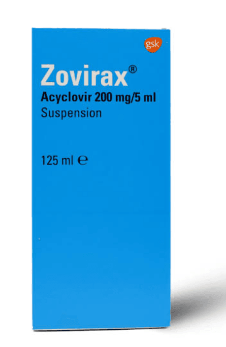 زوفيراكس 200مجم/5مل معلق 125 مل
