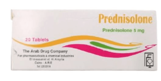 بريدنيزولون 5مجم 20 قرص
