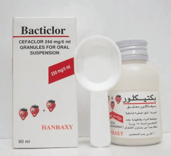 بكتيكلور 250مجم/5مل معلق 60 مل