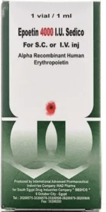 ايبوتين سيديكو 4000 وحدة دولية / مل فيال