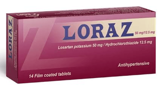 لوراز 50/12.5مجم 14 قرص
