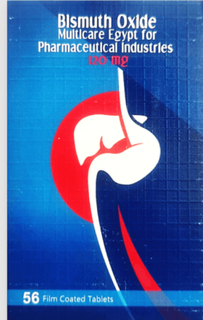 بيزموث اوكسايد 120 مجم 56 قرص