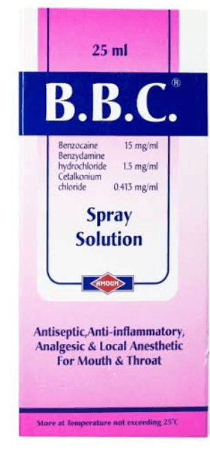 بي.بي.سي. بخاخة للفم 25 مل