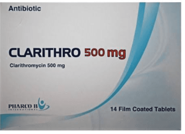 كلاريثرو 500مجم 14 قرص