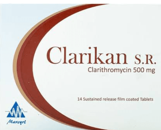 كلاريكان اس ار 500 مجم 14 قرص