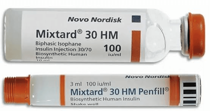 ميكستارد 30 اتش ام 100 وحدة دولية اقلام بنفل انسولين