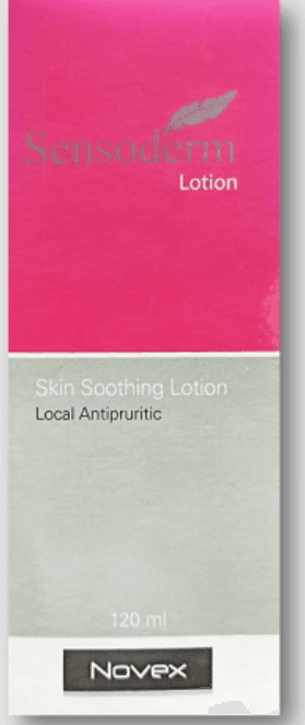 سنسوديرم لوشن 120 مل للحكة والحساسية والتهابات الجلد