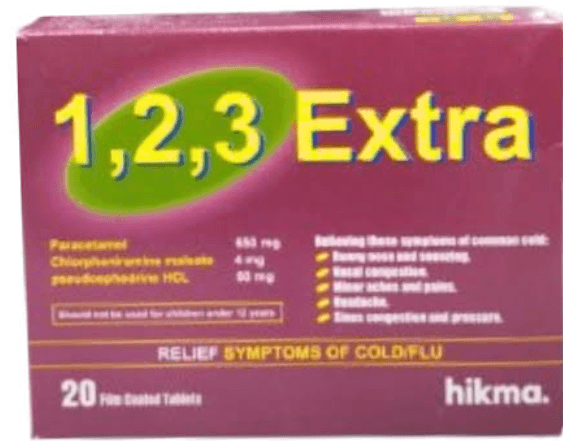 ون تو ثري اكسترا 20 قرص