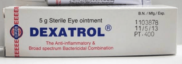 ديكساترول مرهم عين 5 جم