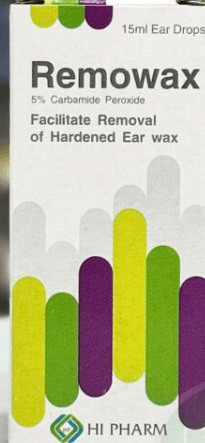 ريمواكس نقط اذن 5% عبوة 15 مل