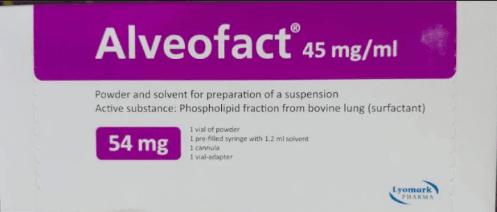 الفيوفاكت 54 مجم / 1.2 مل فيال يدخل في القصبة الهوائية