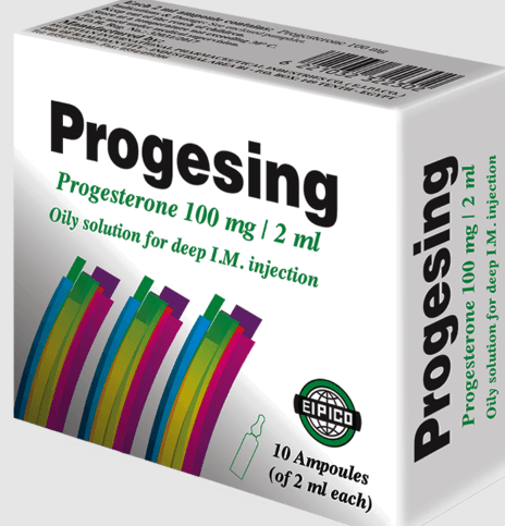 بروجيسنج 100مجم/2مل 10 امبولات
