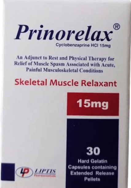 برينوريلاكس 15مجم 30 كبسولة