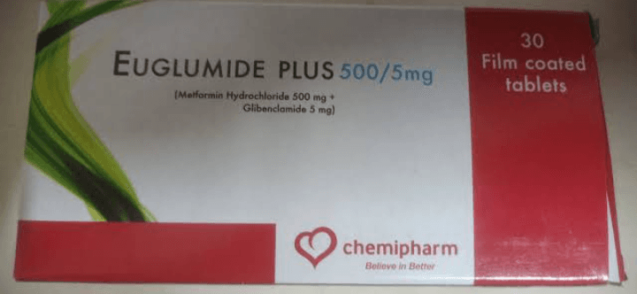 يوجلومايد بلس 5/500مجم 30 قرص