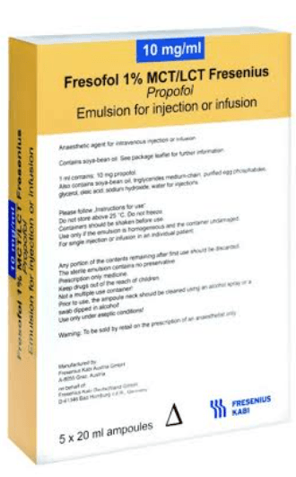 بروبوفول 1% فريسينيس مستحلب للحقن وريد
