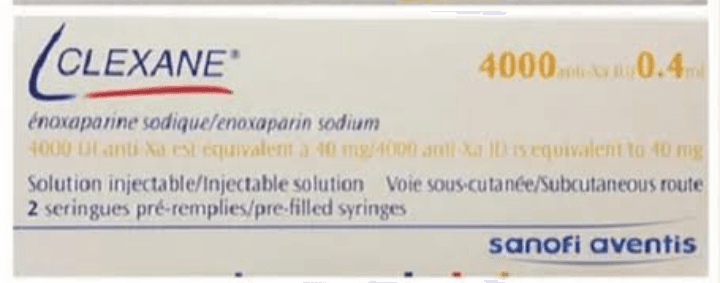 كليكسان 40مجم/0.4مل 2 سرنجة معبأة للحقن