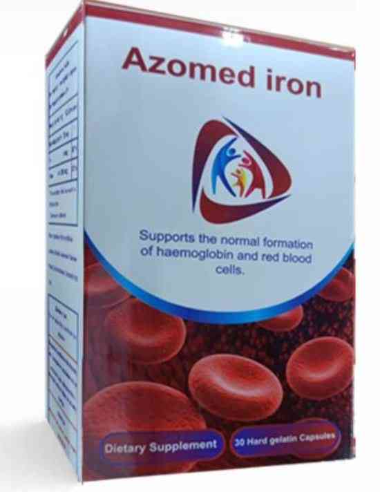 ازوميد ايرون 30 كبسولة