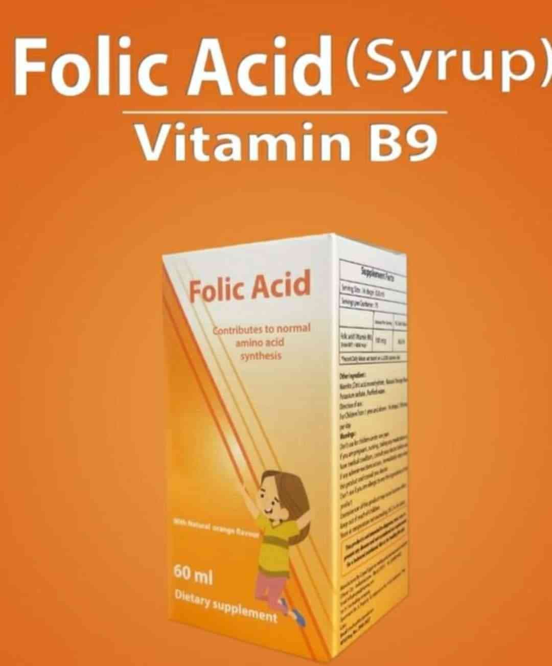 فوليك اسيد شراب 60 مل