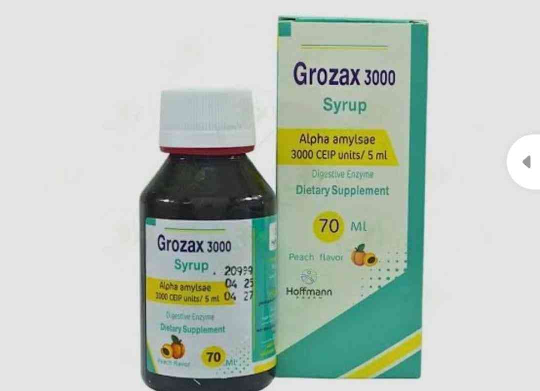 جروزاكس 3000 وحدة شراب 70 مل