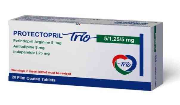 بروتيكتوبريل تريو 5/1.25/5 مجم 20 قرص