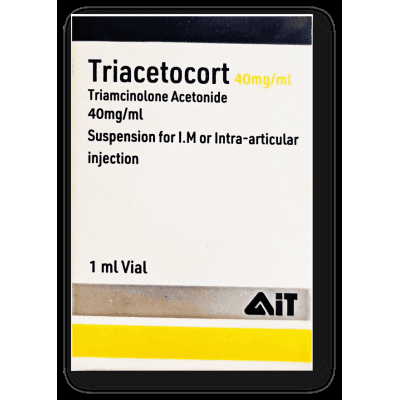تراي اسيتوكورت 40مجم/مل فيال