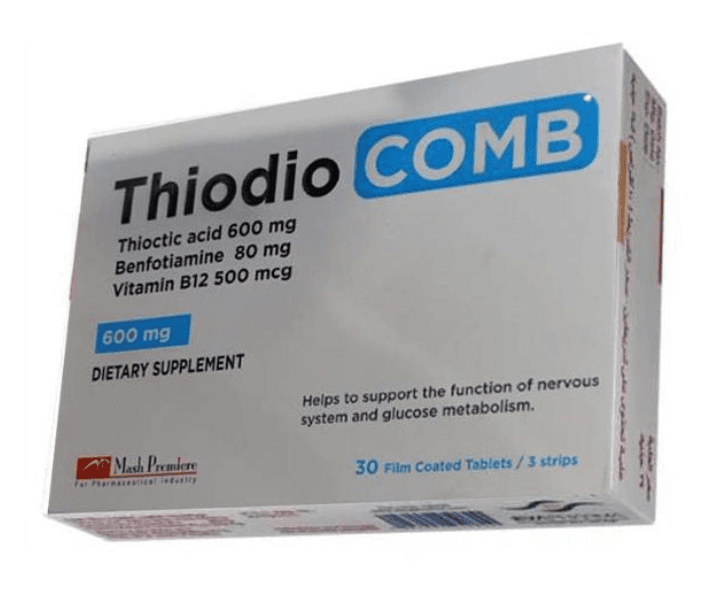 ثيوديو مركب 600 مجم 30 قرص