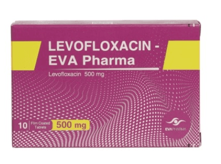 ليفوفلوكساسين ايفا 500مجم 10 اقراص