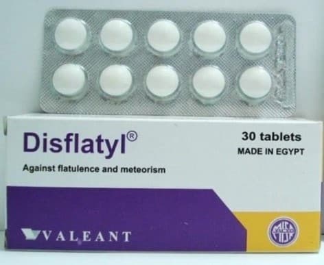 ديسفلاتيل 40 مجم 30 قرص مضغ للانتفاخ