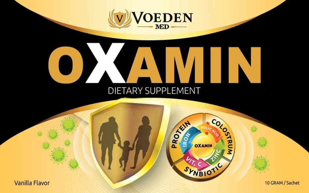 اوكزامين 10 اكياس لتقوية المناعة بنكهة الفانيلا